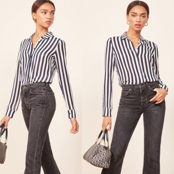 Reformation Violet Blouse - Picture 8 of 8